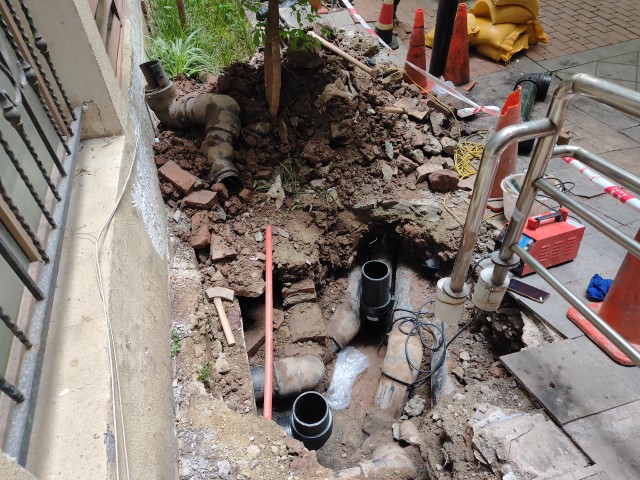 龙感湖管理区消防水管漏水探漏